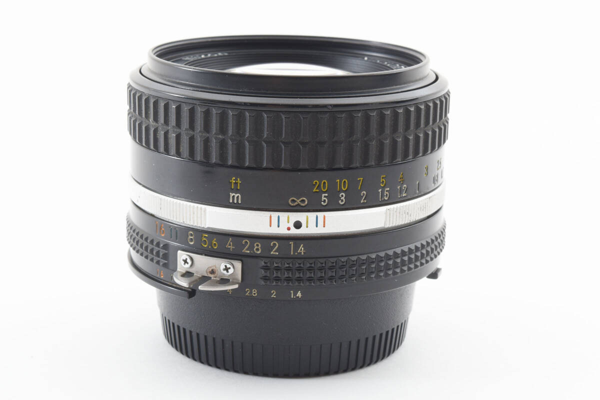 ニコン Nikon Ai-s Nikkor 50mm f/1.4 MF Lens #2062_画像8