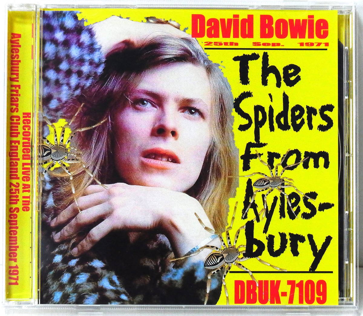 DAVID BOWIE THE SPIDERS FROM AYLESBURY RECORDED LIVE AT THE FRIARS CLUB ENGLAND 25 SEPTEMBER 1971 LIMITED EDITION 250_画像1