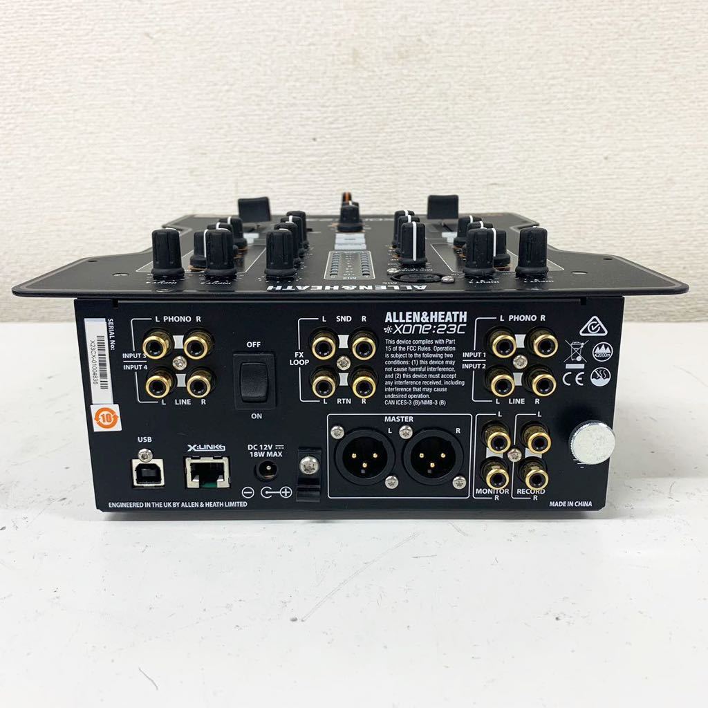 [A-2] ALLEN&HEATH Xone:23C DJ mixer sound out has confirmed operation OK 1431-58