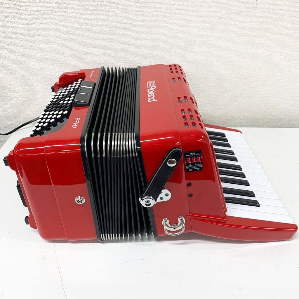 [Ga-2] Roland FR-1x RD V-Accordion V аккордеон Roland выход звука подтверждено кнопка шумит есть 1491-41