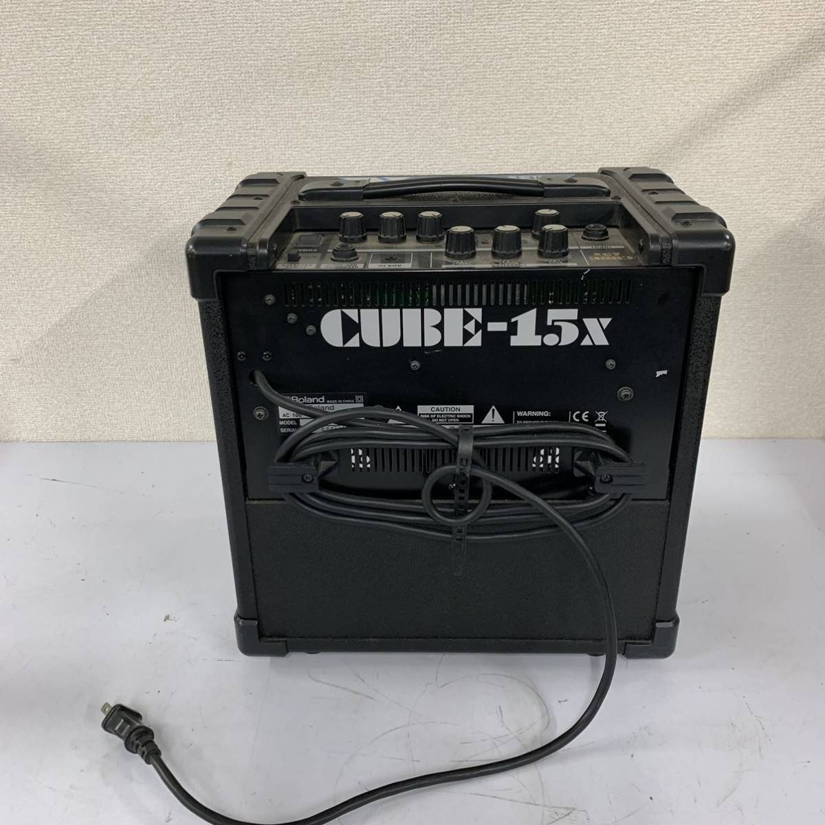 【Gb-2】 Roland CUBE-15x ギターアンプ 動作確認済 ローランド 中古品 1505-26の画像3