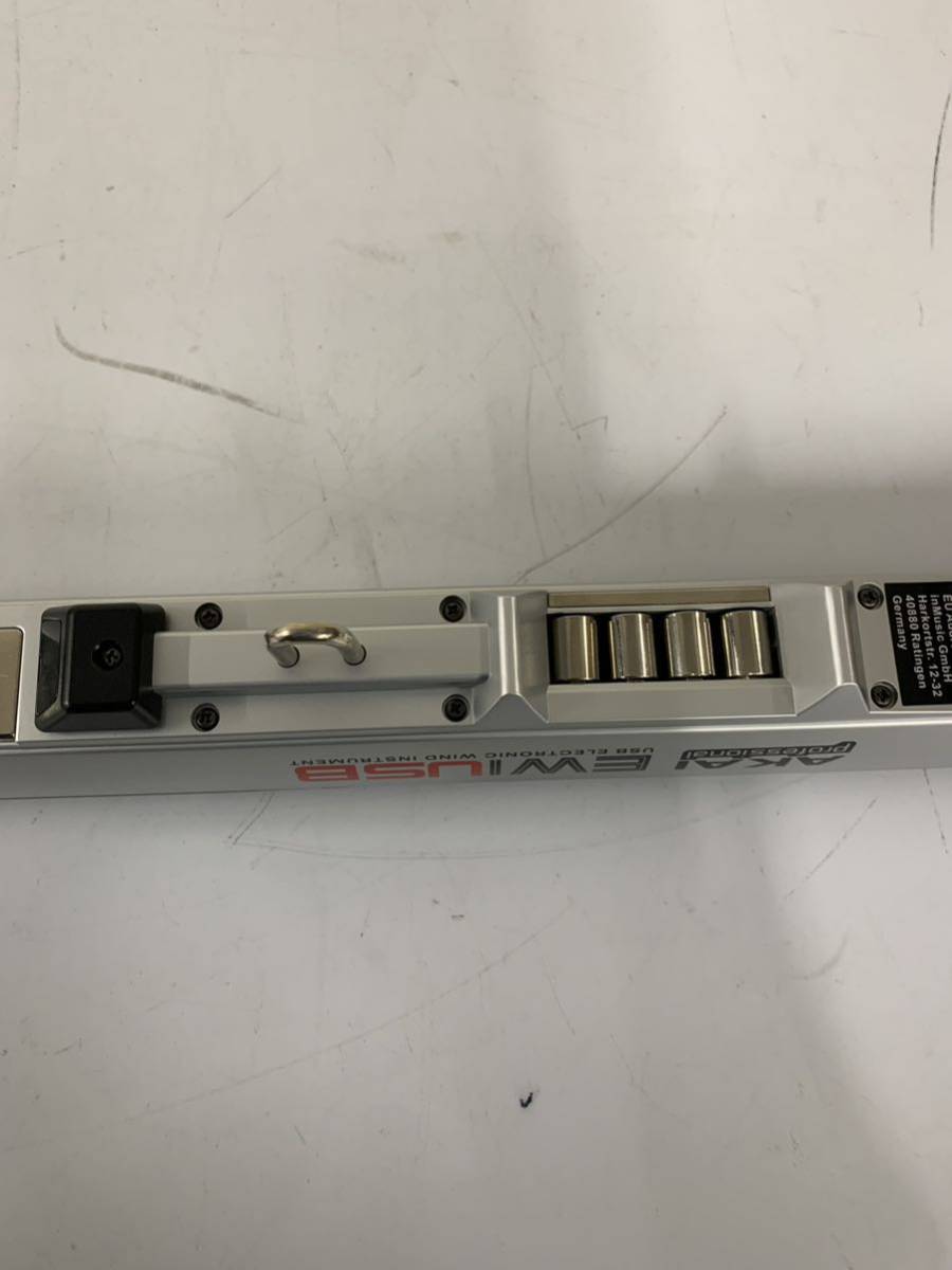 【Ga-2】 AKAI EWI USB ウィンドチャイム 通電未確認 元箱付 付属品付 アカイ 中古品 1393-82_画像6