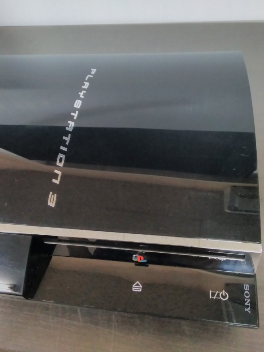 SONY PS3 CECHA00 PlayStation3 ブラック ジャンク 本体 ソニー ゲーム機 HDD _画像9