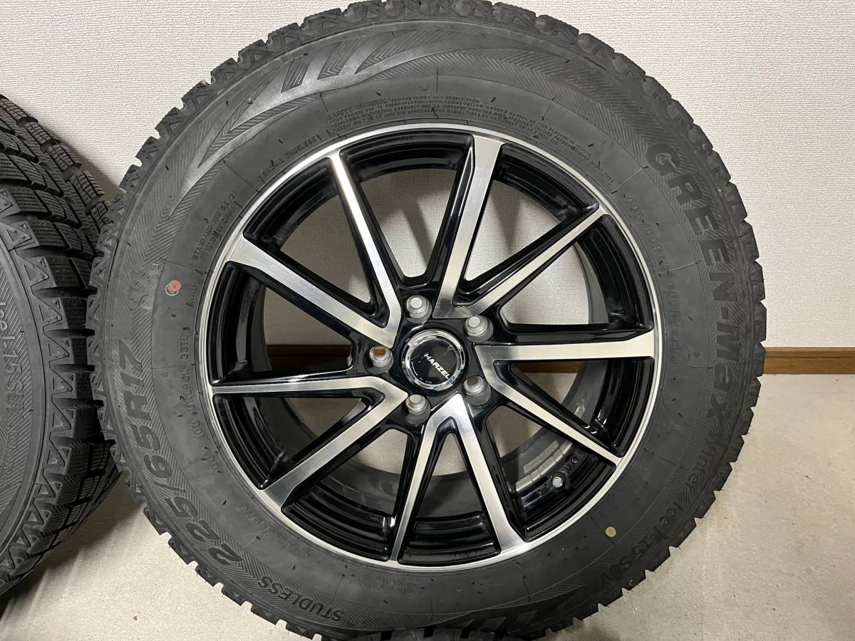 【CX-5】スタッドレス＆アルミ4本セット　225/65R17　2018年製　GREEN-Max　残7分山_画像5