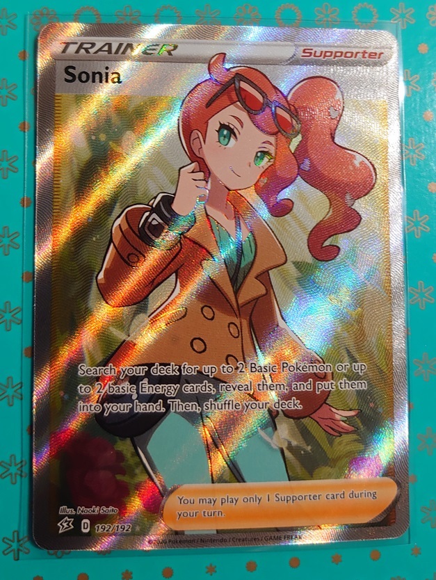 ポケカ　英語版　正規品　ソニア　192/192　SR　海外版　ポケモンカードゲーム　Pokemon　Sonia_画像1