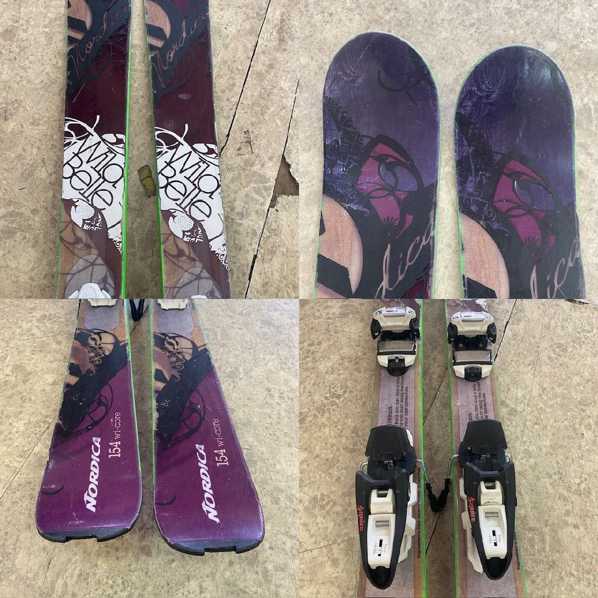 1△902中古品!スキーフリーライド【NORDICA(ノルディカ 1△902中古品!スキーフリーライド【NORDICA(ノルディカ