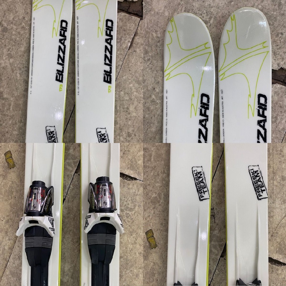 1△913中古品!大人フリースキー【BLIZZARD(ブリザード)/TITAN 1△913中古品!大人フリースキー【BLIZZARD(ブリザード)/TITAN