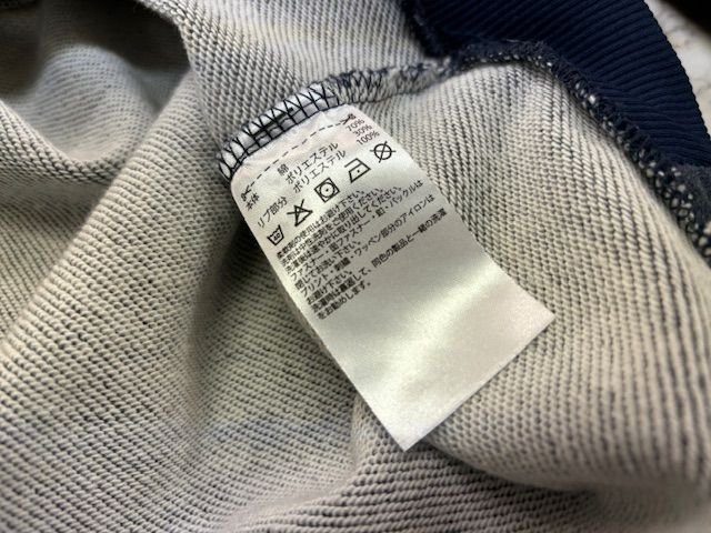 1★169 中古《adidas/アディダス》ゴルフウェア MEN’S M ネイビー 長袖 全国送料510円 [店頭引取OK!!札幌市]_画像9