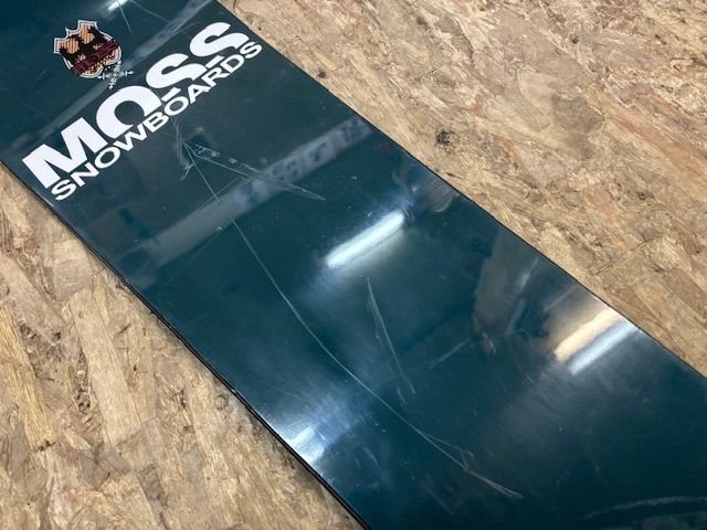 1★177 中古 アルペンボード《MOSS》SNOWBOARDS 171cm グリーン ※板のみ [店頭引取OK!!札幌]_画像8