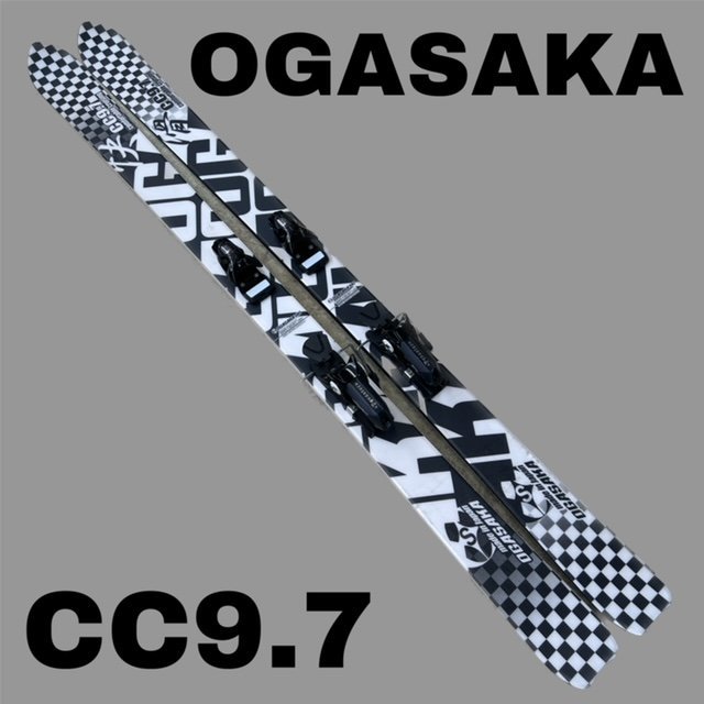 1◆304 OGASAKA(オガサカ) CC9.7 スキー板 183㎝ 130-97-120ｍｍ 23.9m 2009年 フリースキーモデル [札幌・店頭引取可］_画像1