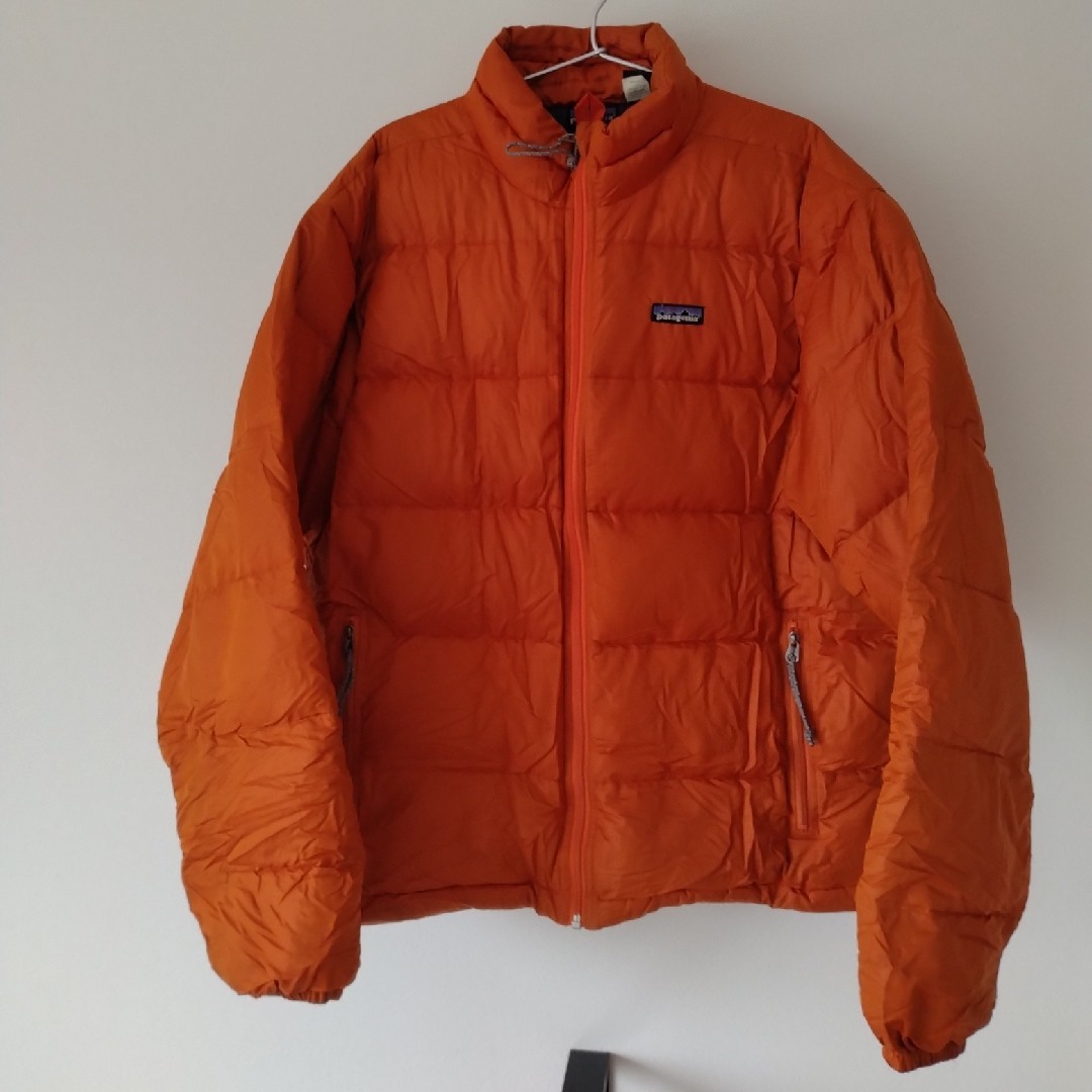 Patagonia パタゴニア / パッカブル ダウンジャケット 2002年製 Down Jacket オレンジ アウター ブルゾン コート_画像1