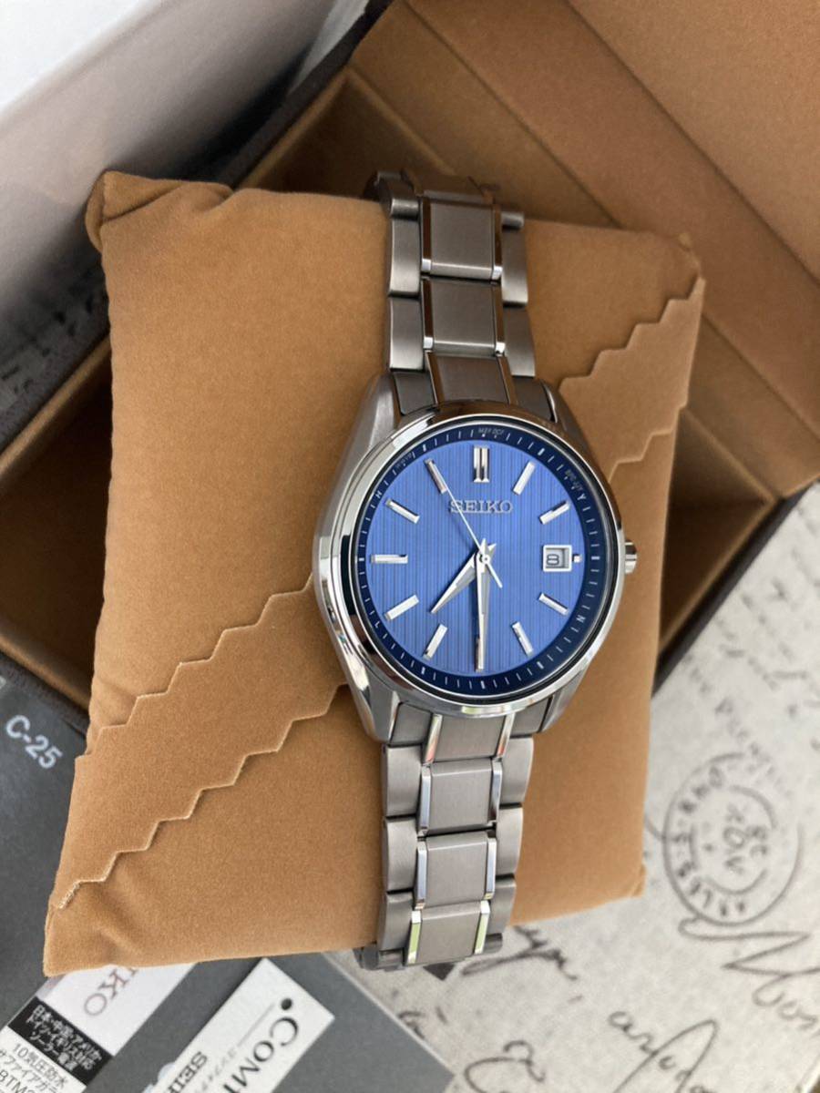 超美品 未使用 最新モデル SEIKO セイコー チタン 電波ソーラー 超美品 未使用 最新モデル SEIKO セイコー チタン 電波ソーラー