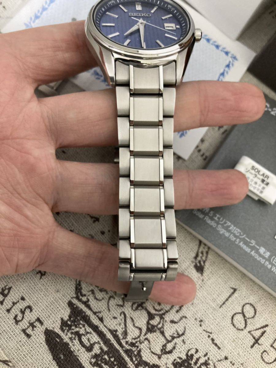 超美品 未使用 最新モデル SEIKO セイコー チタン 電波ソーラー 超美品 未使用 最新モデル SEIKO セイコー チタン 電波ソーラー