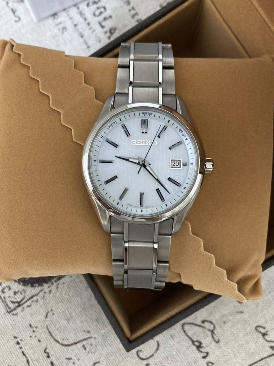超美品 未使用 最新モデル SEIKO セイコー チタン 電波ソーラー 超美品 未使用 最新モデル SEIKO セイコー チタン 電波ソーラー