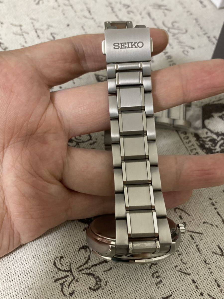 超美品 未使用 最新モデル SEIKO セイコー チタン 電波ソーラー 超美品 未使用 最新モデル SEIKO セイコー チタン 電波ソーラー