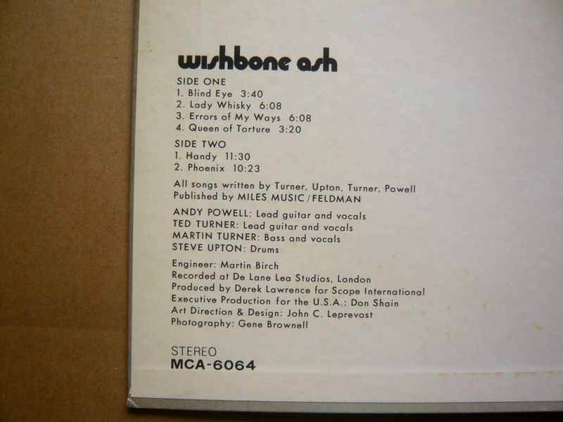 ★【Wishbone Ash】国内盤LP 帯付き/ウイッシュボーンアッシュ 『光なき世界』_画像7