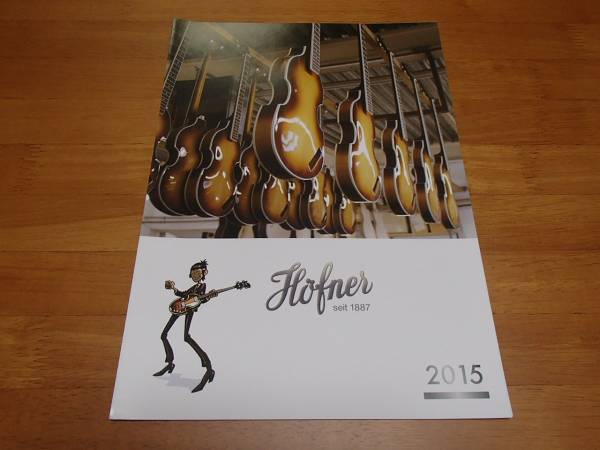 [ catalog ][Hofner seit 1887] Hofner / ho crucian -/ violin * base /kya bar n base / paul (pole) * McCartney / Beatles /4P/2015.5