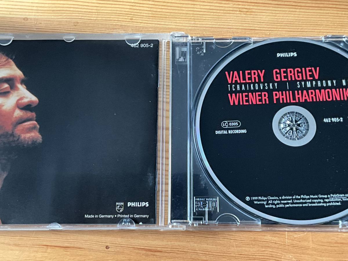 【ドイツ盤】チャイコフスキー/交響曲第5番　ゲルギエフ指揮ウィーン・フィル　1998年ザルツブルク・ライヴ_画像2