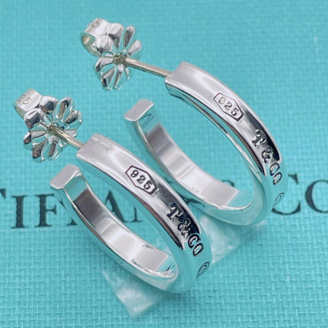 極美品】Tiffany & Co ピアス ナロー リング フープ|Yahoo 極美品】Tiffany & Co ピアス ナロー リング フープ|Yahoo