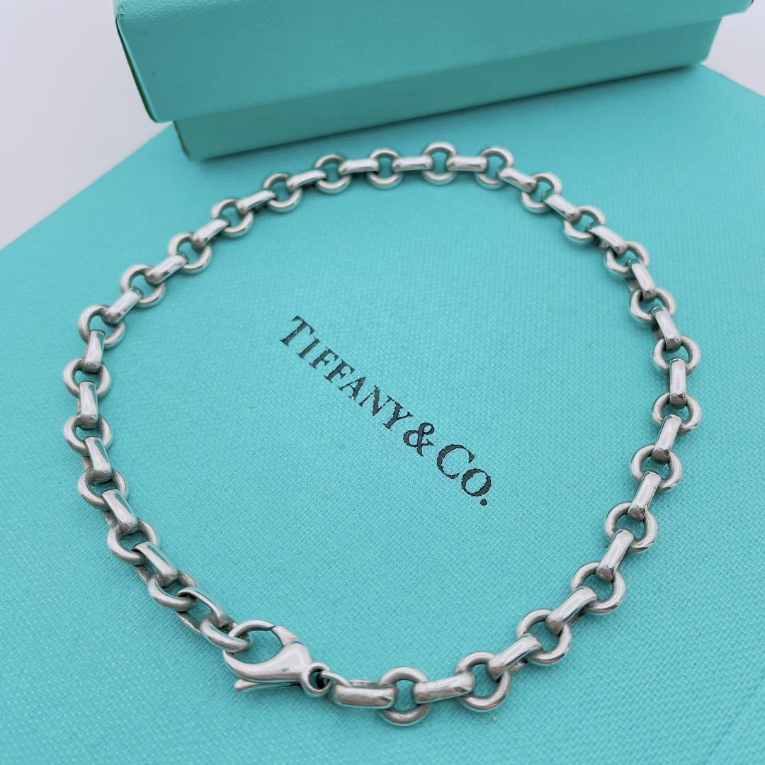 【美品】Tiffany & Co. 希少　ドーナツ　チェーン　ブレスレット