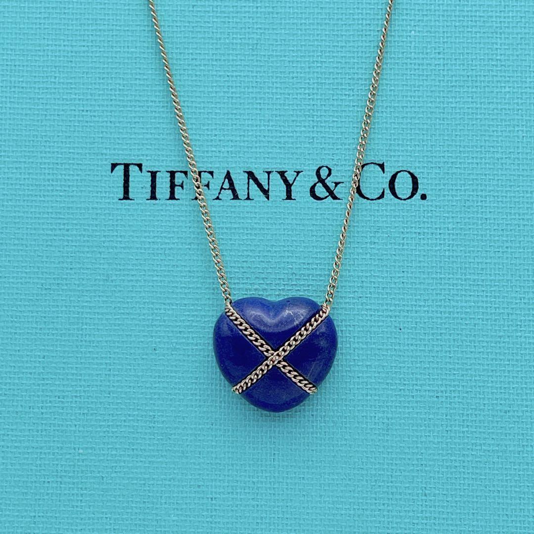 [Очень красиво] Tiffany &amp; Co. Ожерелье Lapis Lazuli K18yg