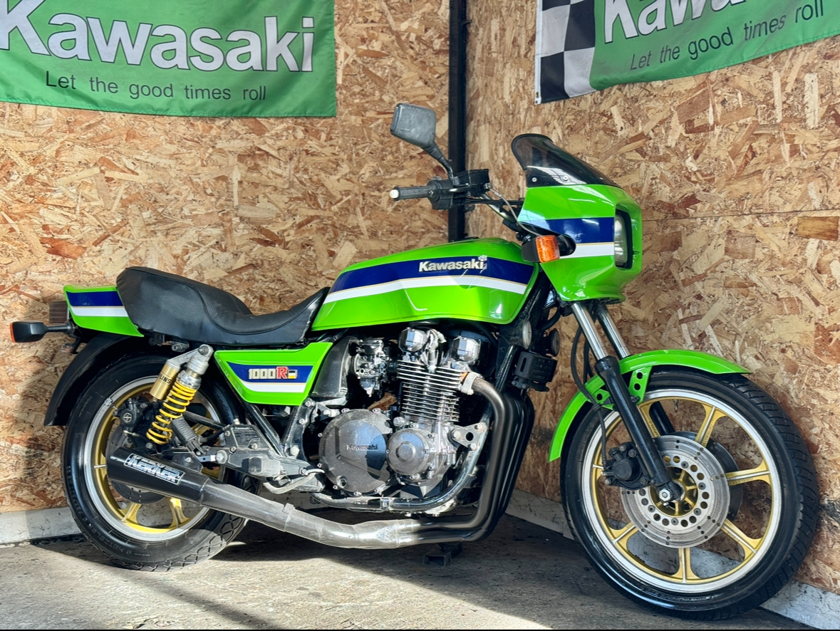 京都～ Kawasaki Z1000R ローソンレプリカ 実働ベース車両 KERKERメガホン オーリンズ ローン可 検索) Z1000J KZ900 KZ1000LTD Z750FX Z1R_画像1