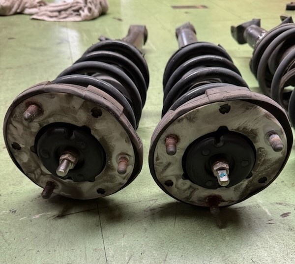  Mazda RX-7 FD3S original suspension ASSY rom and rear (before and after) for 1 vehicle 4ps.