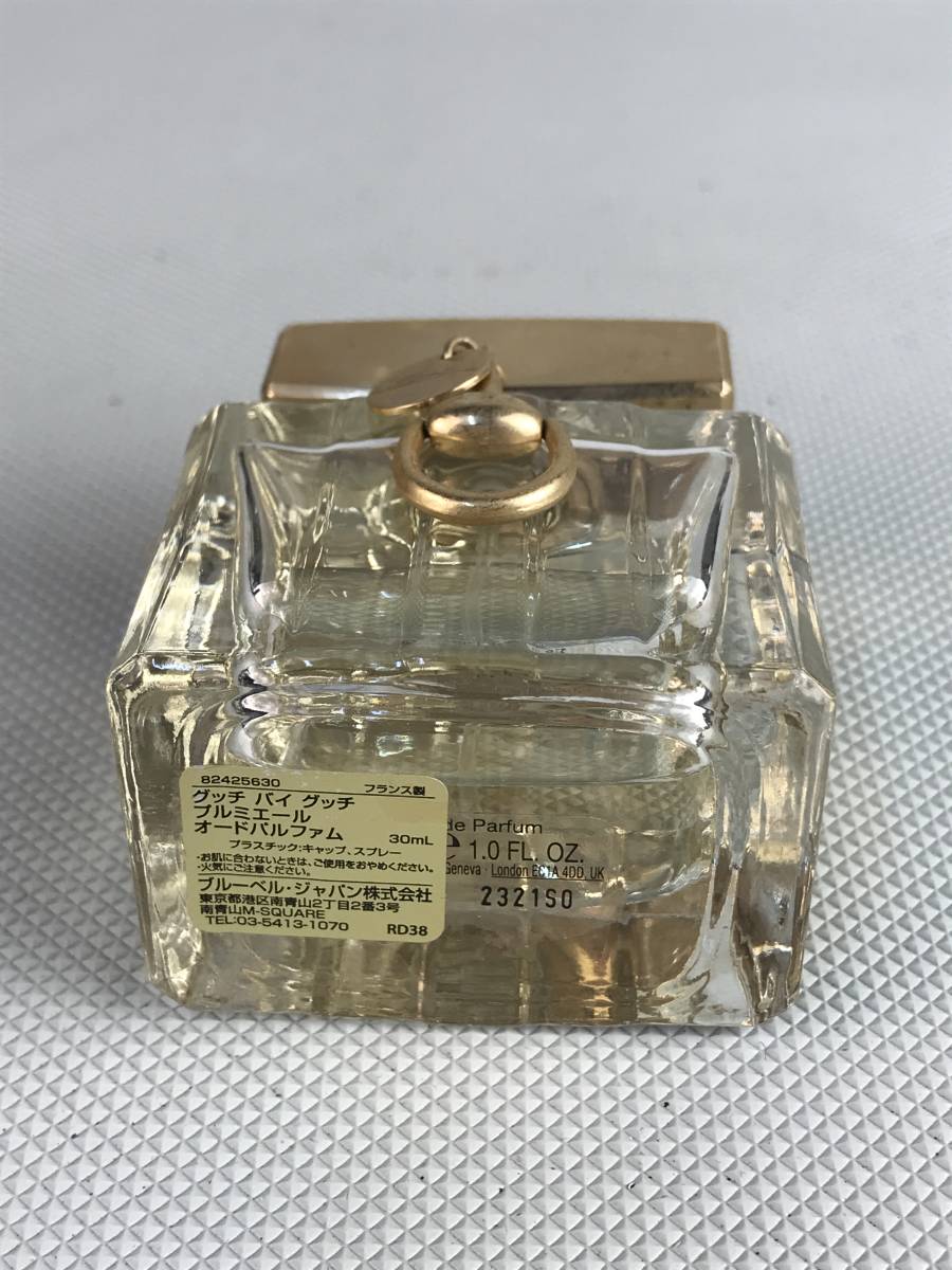 A9908●GUCCI グッチ バイ グッチ プルミエール オードパルファム 香水 30ml 中古 240219_画像7