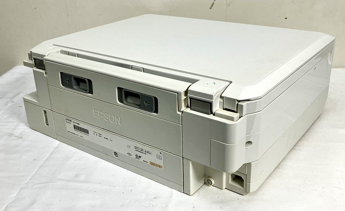 1円〜 EPSON エプソン EP-775AW インクジェット複合機 プリンター カラリオ 複合機 コピー機 印刷 無線LAN インクカートリッジ まとめ 通電_画像5