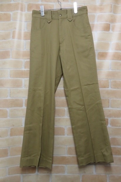 タグ有 SERGE de bleu サージ BOOTSCUT PANTS 001-OTW-03S ベージュ 36 111380184■