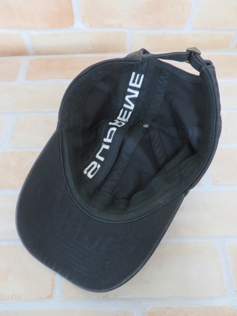 SUPREME シュプリーム キャップ 帽子 ロゴ ブラック 111376289_画像6