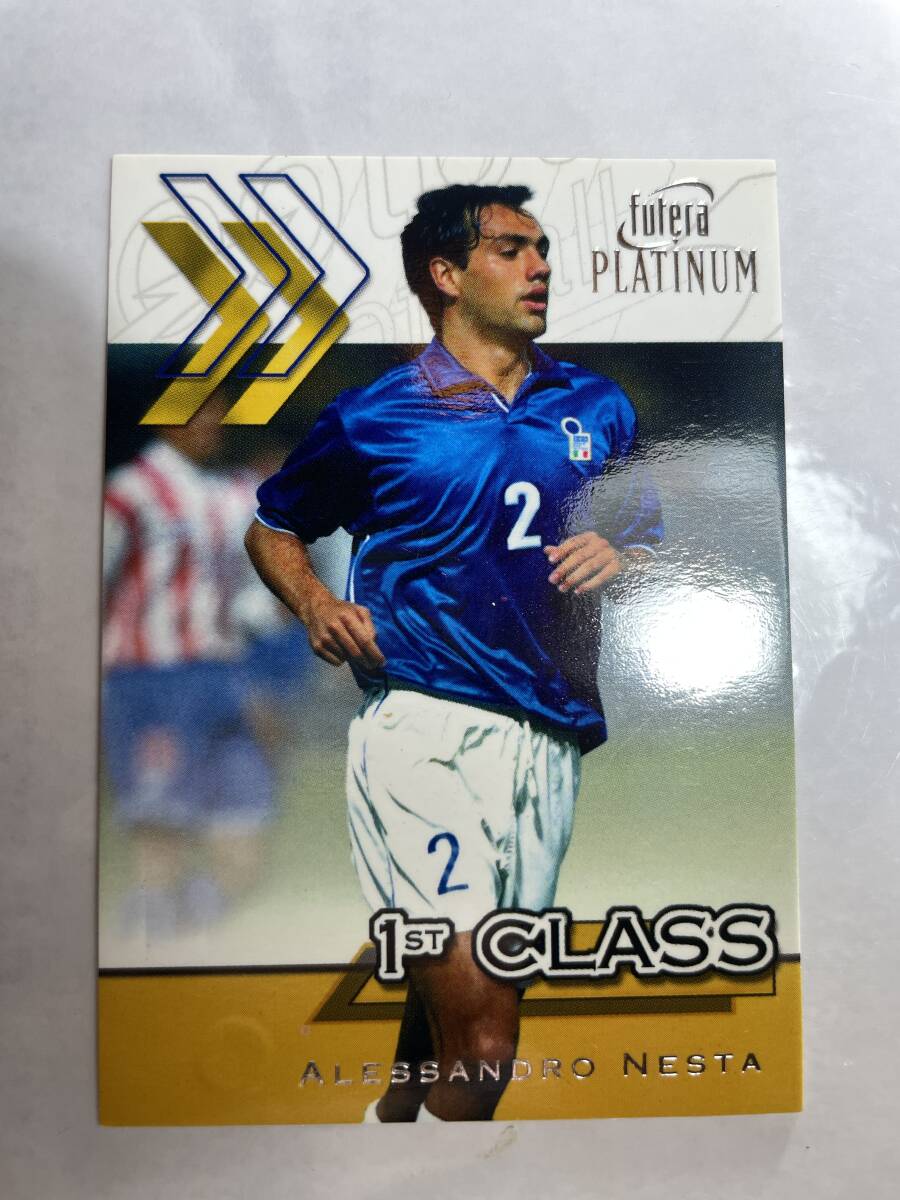 futera PLATINUM2001 WORLD STARS FIRST CLASS ALESSANDRO NESTA BESE CARD 21 アレッサンドロ ネスタフテラ プラチナム_画像1