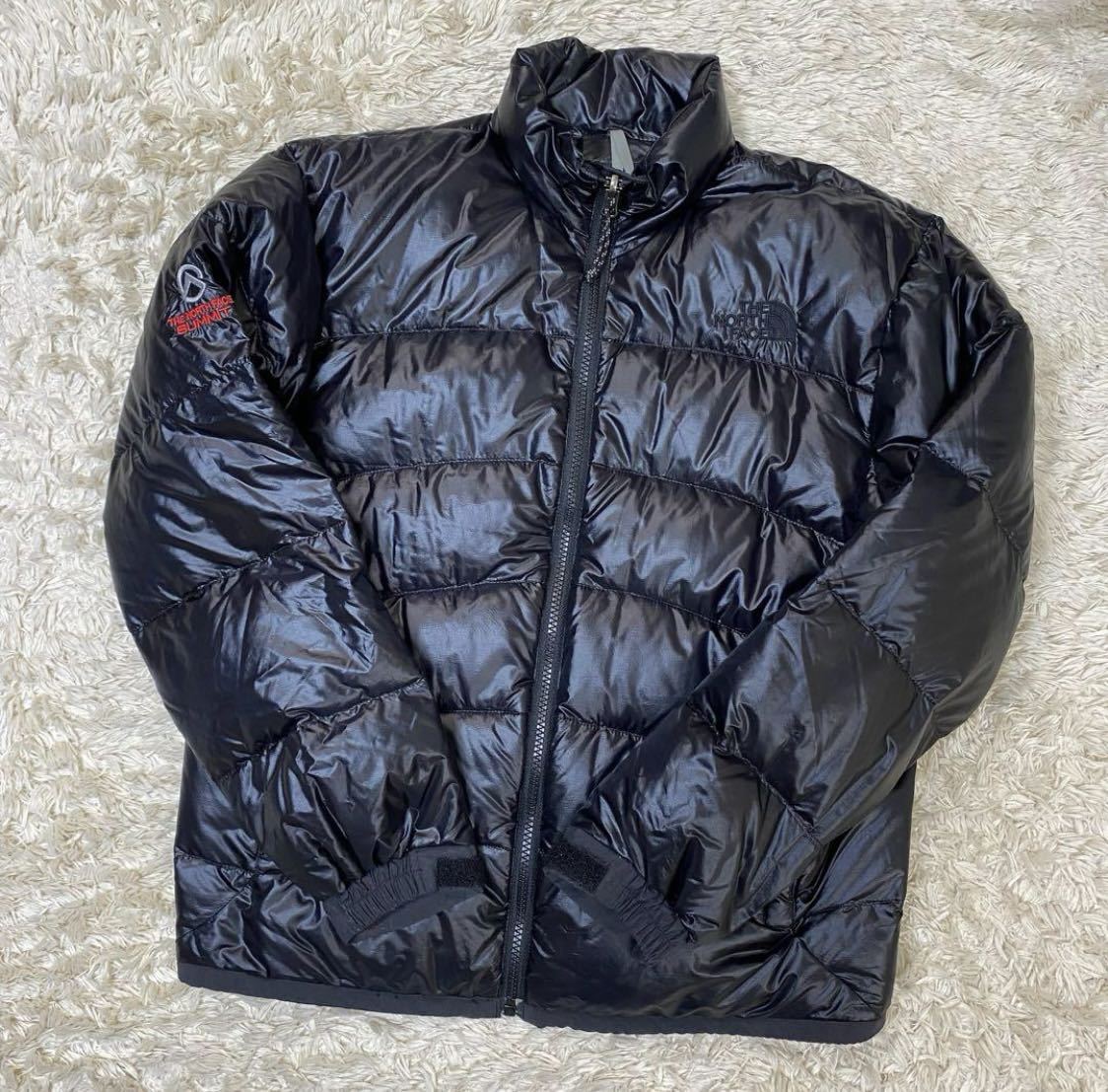 1円　極美品　ザノースフェイス　THE NORTH FACE ダウンジャケット ライトダウン　サミットシリーズ SUMMIT NDW18301 Mサイズ　黒　4994_画像1