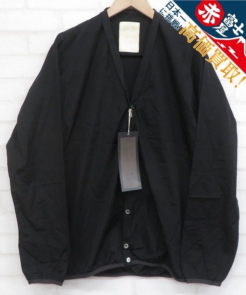 7T9661/未使用品 KIMURA Narrowing Cardigan キムラ ナローウィング シャツカーディガン_画像1