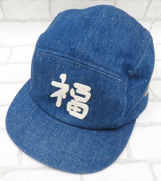 1H6793/THE FACTORY MADE LIKE VIET DENIM CAP ET525-17A 日本製 ファクトリーメイド デニムキャップ_画像2