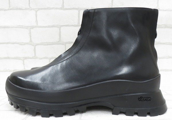 2S8495-2/未使用品 foot the coacher ZIP BOOTS フットザコーチャー ジップブーツ 7_画像3