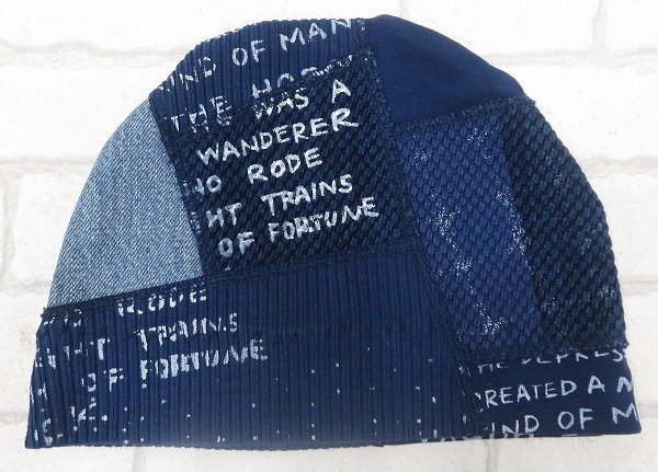 1H6335/ unused goods Porter Classic indigo knit cap Porter Classic 