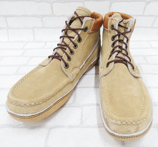 2S8873/Russell Moccasin Short P.H. ラッセルモカシン ショートピーエイチ スエードチャッカブーツ_画像2