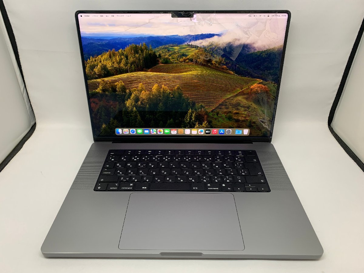 《M1Max搭載》Apple MacBook Pro A2485 (16-inch, 2021) スペースグレイ ジャンク品 [Nmc]_画像2