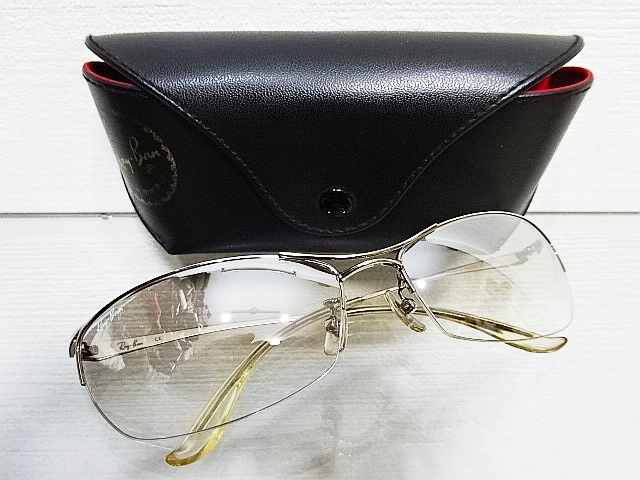 【美品☆希少】レイバン RayBan RB3315 サングラス 廃盤品 廃盤 希少 美品 RayBan レイバン RB3315 003/6I ハーフリム