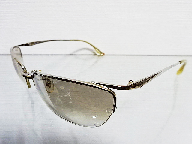 【美品☆希少】レイバン RayBan RB3315 サングラス 廃盤品 廃盤 希少 美品 RayBan レイバン RB3315 003/6I ハーフリム