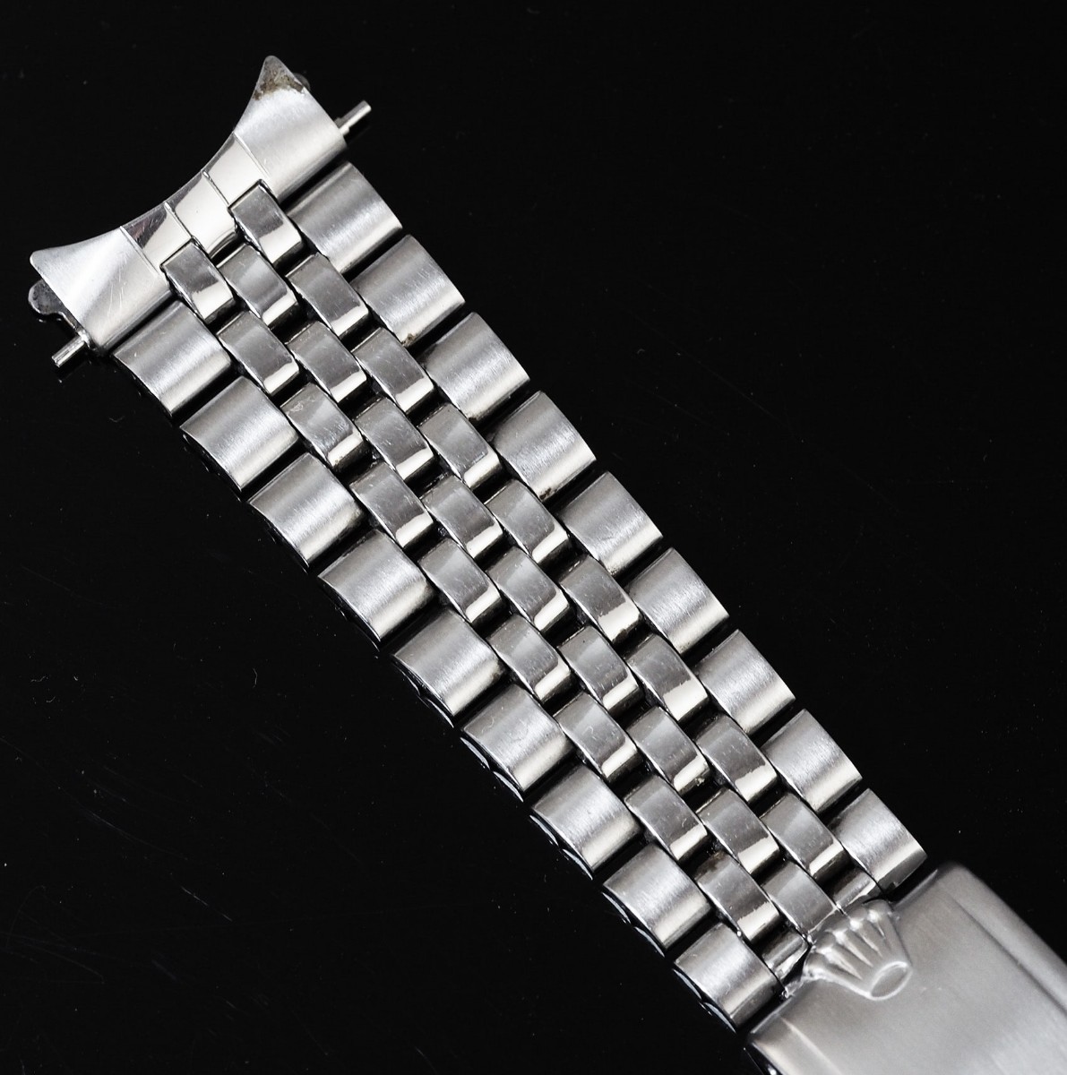 ROLEX 20mm 6251H Bracelet 1968年製 王冠飛び出しタイプ 弓カン 55 ロレックス 巻きブレス ベルト BAND 1600 1601 1603 #5_画像3