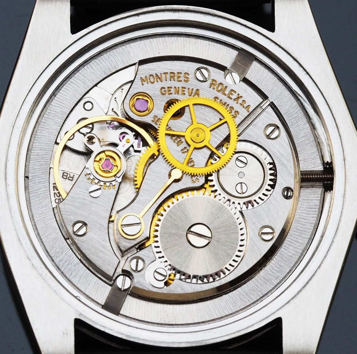 美品 ROLEX 6426 OYSTER 1972年製 ティファニーブルー Vintage Watch ロレックス オイスター 手巻き Cal.1225 動作確認済 メンズ腕時計_画像6