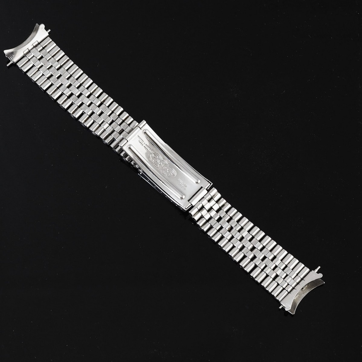 ROLEX 20mm 6251H Bracelet 1968年製 王冠飛び出しタイプ 弓カン 55 ロレックス 巻きブレス ベルト BAND 1600 1601 1603 #5_画像5