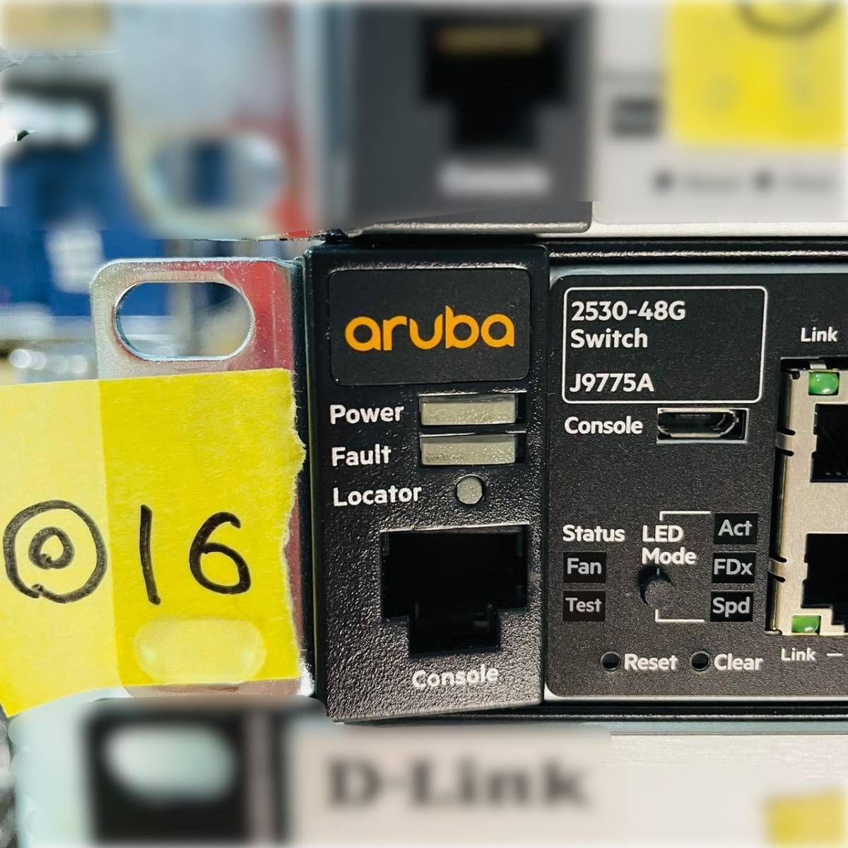◎16【通電OK】aruba 2530-48G Switch J9775A HP ヒューレットパッカード ネットワーク ハブ インターネット 回線 通信機器 機材の画像1
