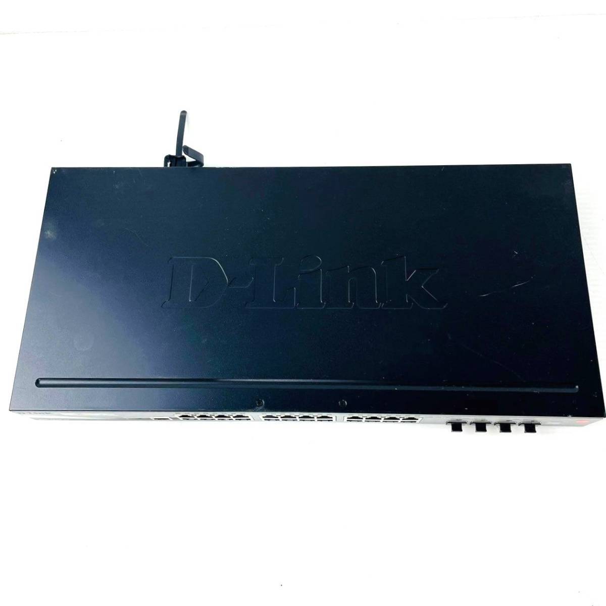 □19【通電OK】D-Link DGS-1510-28 スイッチ switch 28ポート IPv6対応 L2機能 帯域制御 802.1pプライオリティキュー ディーリンク_画像6