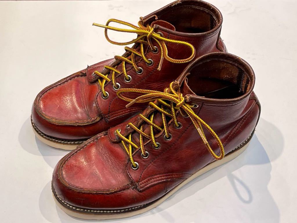 redwing レッドウィング　875 96年製　ブーツ アメリカ製　USA 6 1/2 24.5cm シューズ レッドウイング 半円　犬タグ　オロイジナル_画像1