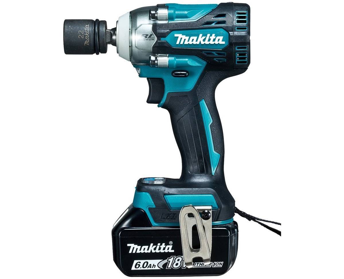 【RH-8156】未使用 makita マキタ 充電式インパクトレンチ TW300DRGX 純正18V6.0Ah バッテリ2個 充電器 2台セット_※イメージ画像になります