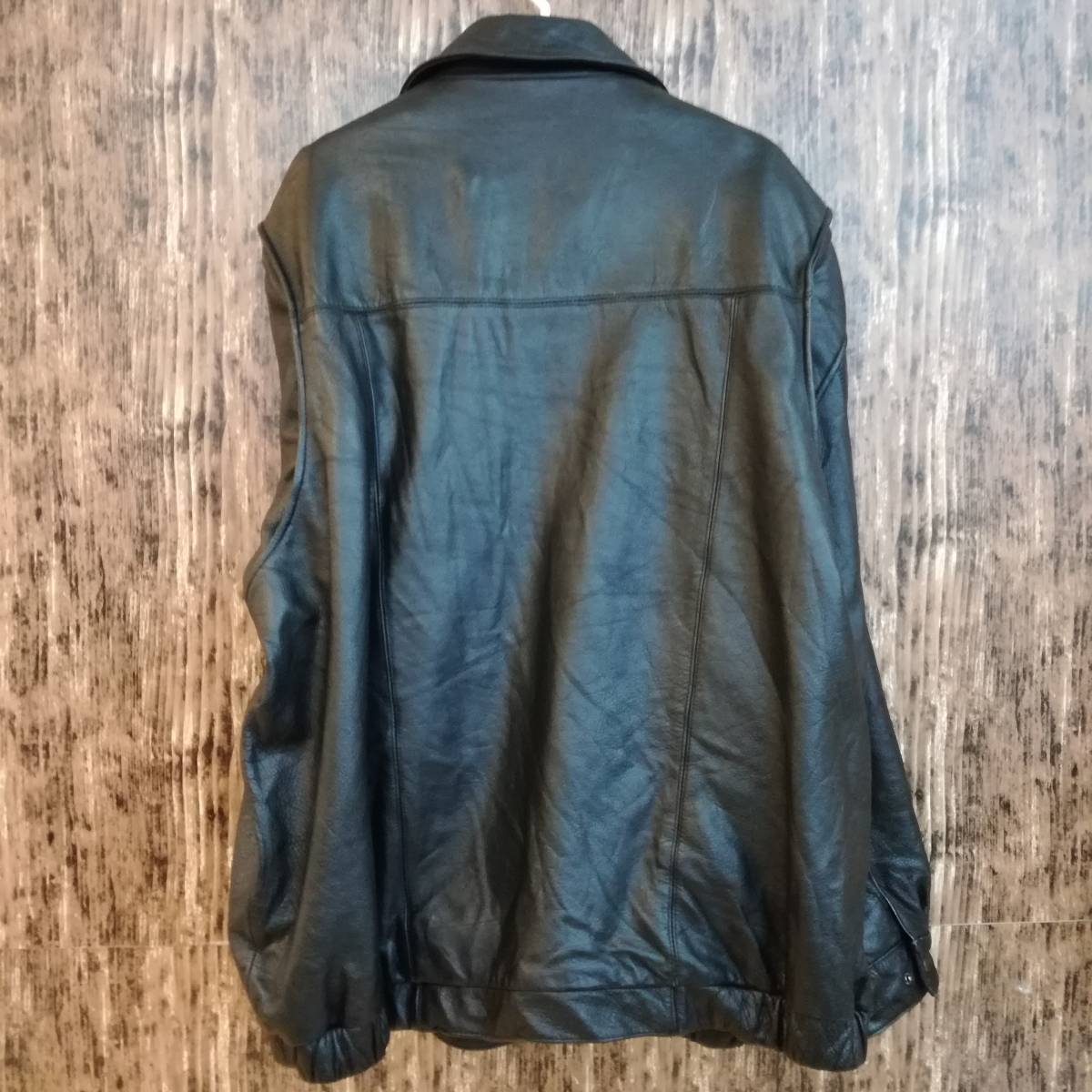 80s 90s ST JOHN'S BAY レザージャケット ライダース USA 2XLT 80s 90s ST JOHN'S BAY レザージャケット ライダース USA 2XLT