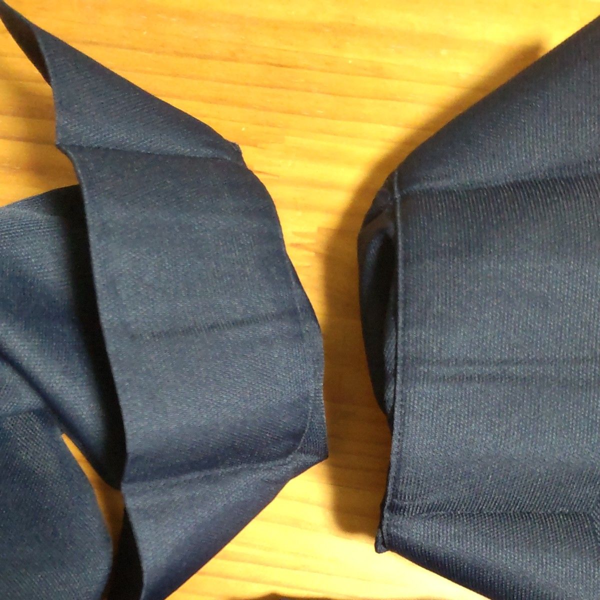 ユニチカ  サラクール糸 使用   スキッパー衿  シャツ  L～LLサイズ  濃紺  洗濯機可  試着のみ  美品